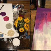 Sunflowers Triptych I Behind the Scenes of its Creation