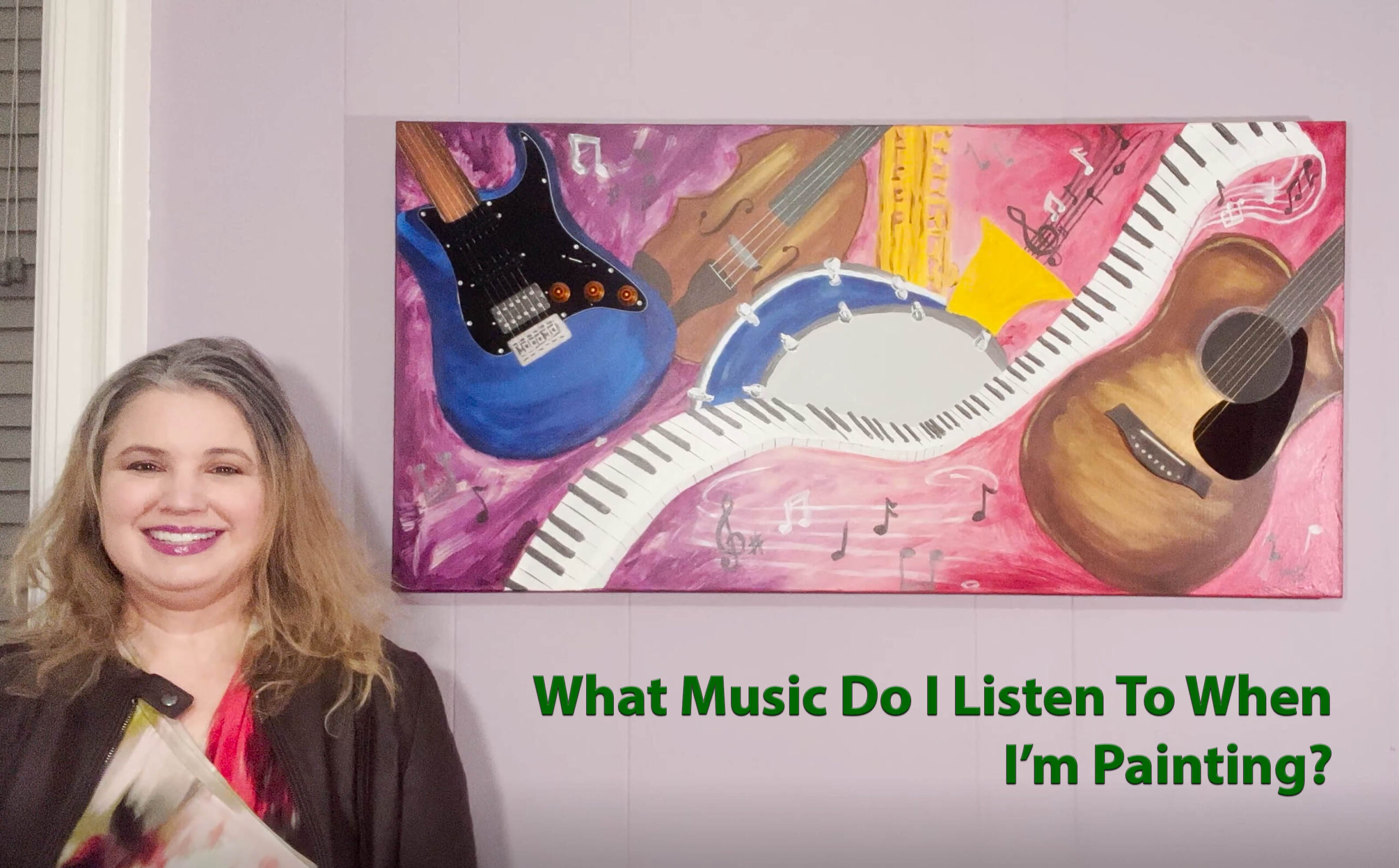 Artist Q&A of the Week: What Type of Music Do I Listen To When I’m Painting?